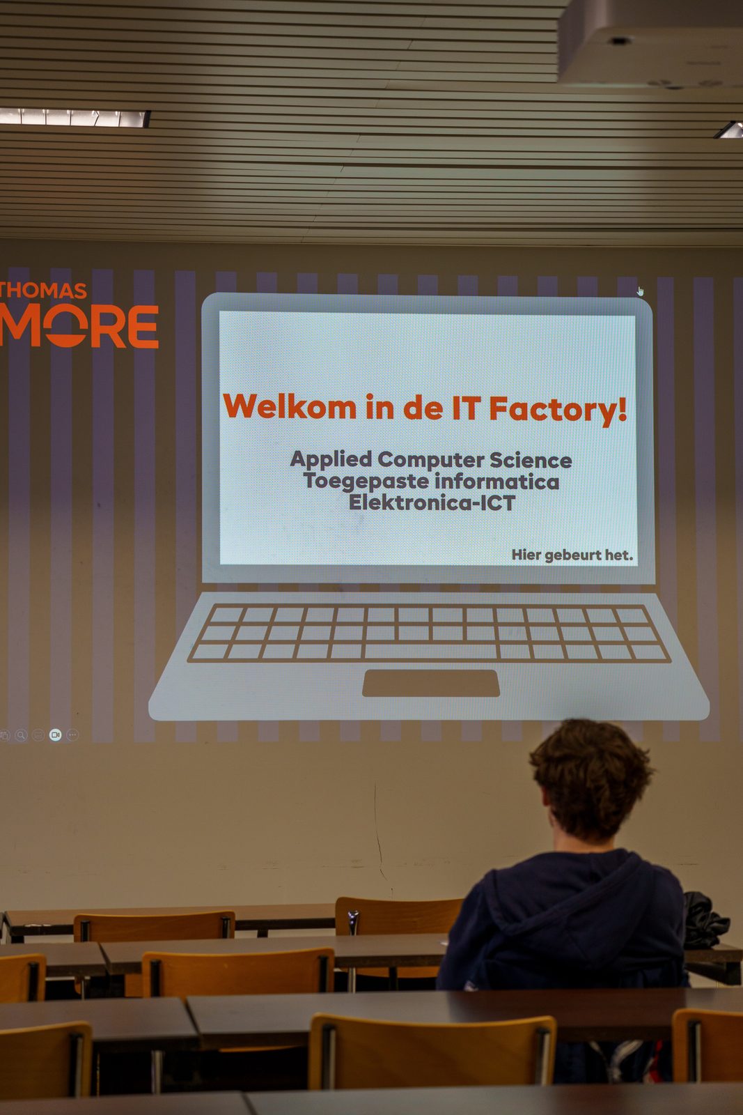 Welkom in de IT Factory — opendeurdag Thomas More